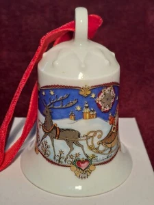 Hutschenreuther Glocke Lappland 1978 1. Sammelglocke limitiert - Bild 1 von 2