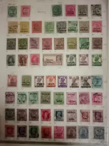 INDIAN STATES USED POSTAGE COLLECTION (1887-1951) - Picture 1 of 12