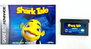 Nintendo Game Boy Advance Shark Tale Activision 2004 Game and Manual 2004 Tested - Picture 1 of 5