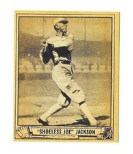 SHOELESS JOE JACKSON COLLECTIBLE TRADING CARDS YOU PICK FREE SHIPPING