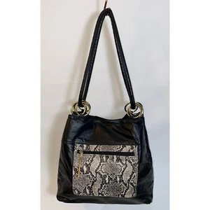 Cartera de cuero genuino - Hecha en EE. UU. - Detalle de anillo único para correas - Imagen 1 de 11