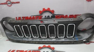 JEEP RENEGADE GRILLE RADIATOR GRILLE, BU, SPORT/LONGITUDE/75TH ANNIV, BLACK W/ B - Picture 1 of 4