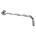 Shower Head Arm Extension with Flange, 15 inch Wall Mounted Arm, Brushed Nickel