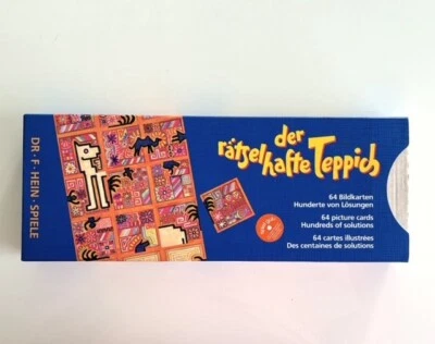 Der rätselhafte Teppich Legespiel von Hein Spiele TOP Zustand - Bild 1 von 4