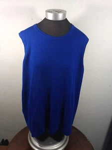 Grace Elements Shirt Damen 3X Blau Viskose Mischung Ärmellos - Bild 1 von 6