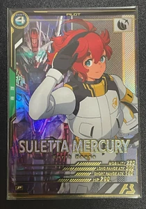 Gundam ARSENAL BASE Karte LX02-112(P) SULETTA MERCURY Holo Rare BANDAI 2023 - Bild 1 von 6