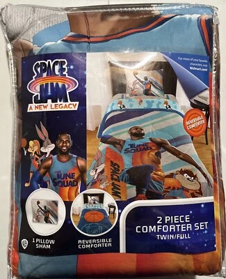 Space Jam A New Legacy LeBron James Reversible 2 Piece Twin/Full Comforter Set - Image 1 of 4