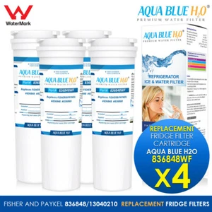 4 filtros de repuesto, se adapta a algunos refrigeradores F&P de Aqua Blue 836848WF - Imagen 1 de 6