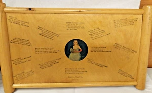 VTG Wooden Wall Plaque/ Tray with Funny Mid-Century Sayings Perfect for Barware - Picture 1 of 18