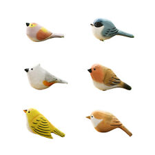 Wooden Bird Wood Carving Decor Carved Small Animals Collection Living Room