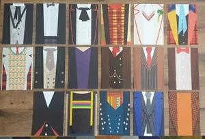 Doctor Who Updated Costume Postcards Set (17 cards) brand new - Foto 1 di 1