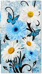 FAST KOSTENLOSER VERSAND 2 einzelne Decoupage Papierservietten (Gänseblümchen) - Bild 1 von 3