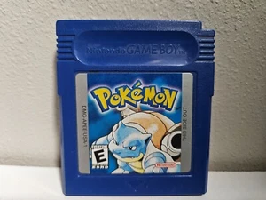 Original Pokemon: Blue Version (Nintendo Game Boy) 1998 Plays and Saves - Picture 1 of 2