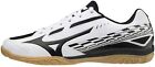 MIZUNO Table Tennis Shoes CROSSMATCH SWORD 81GA2130 White Black US4.5(22.5cm) 
