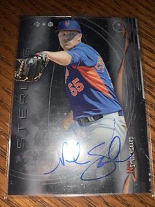 2014 Bowman Sterling Prospect Autograph Noah Syndergaard Los Angeles Angels - Picture 1 of 2
