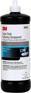 3M Super Duty Rubbing Compound, 05954, 1 qt (32 fl oz/946 mL) - Picture 1 of 7