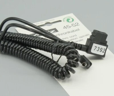 Metz Spiral Synchro PC Cord 45-52 (7392) - Image 1 of 3