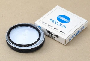 NOS Minolta 49mm L35 UV Protection Filter - New Old Stock in Original Box! - Picture 1 of 2
