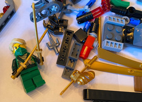 Lego ninjago masters of spinjitzu 70722 OverBorg Attack PARTIAL Minifig +150 pcs