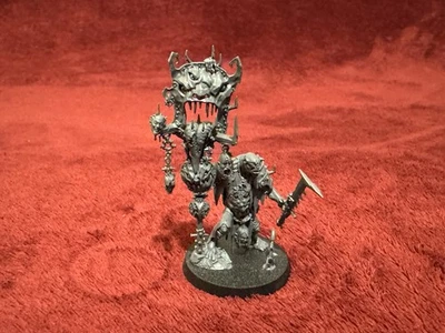 Warhammer Age Of Sigmar Orruk Warclans Murknob With Belcha-Banna - Image 1 of 2