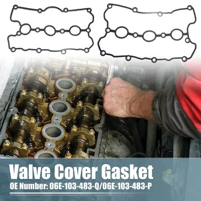 Juntas de cubierta de válvula de motor Nº06E-103-483-Q/06E-103-483-P para Audi A6 Quattro Foto 1 de 4