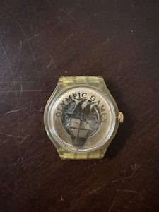 Vintage Olympics Swiss Watch 1996 Atlanta Swatch Automatic *Works* no bands - Picture 1 of 4