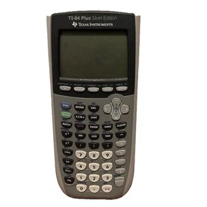 Texas Instruments TI-84 Plus Silver Edition Graphing Calculator. Untested - Picture 1 of 4