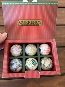 Vintage Currency Bill Logo Golf Ball Set - Picture 1 of 6