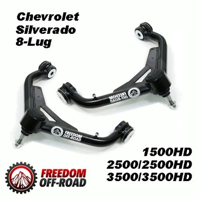 Freedom Off-Road Upper Control Arm Kit 01-10 Chevrolet Silverado 2500HD 3500HD - Image 1 of 4