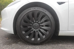 HIGHLAND STORM Tesla Model 3 Wheel Covers, Hub, Inc LOGO! Cover Hub Cap 4 x 18" - Picture 1 of 22