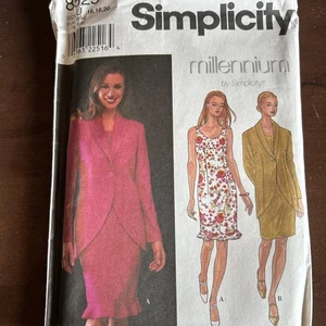 Simplicity Pattern 8525Misses Dress And Jacket Sz16-18-20 - Picture 1 of 3