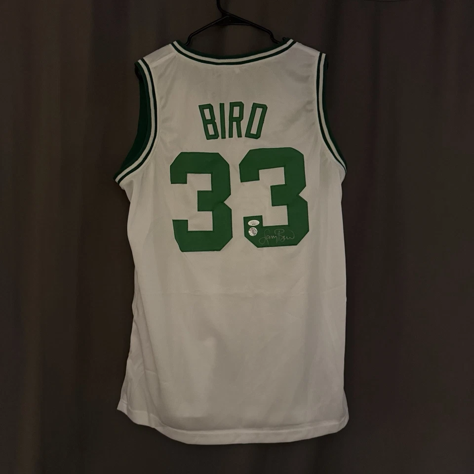Larry Bird Autographed / Signed Boston Celtics Jersey NBA Basketball JSA COA - Image 1 of 1