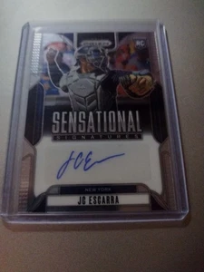 2025 Panini Prizm Sensational Signatures JC Escarra #SS-JE C Yankees - Foto 1 di 2