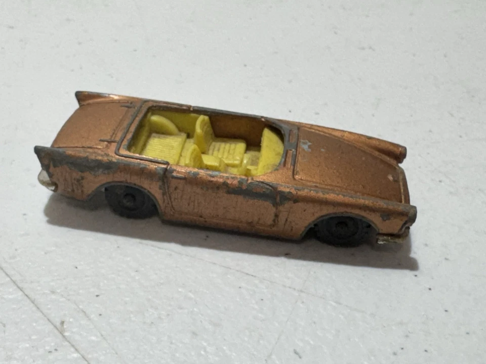 "HUSKY - COCHE CONVERTIBLE ALPINO SUNBEAM VINTAGE FUNDIDO A PRESIÓN 2,5"" - COLOR COBRE" Foto 1 de 4