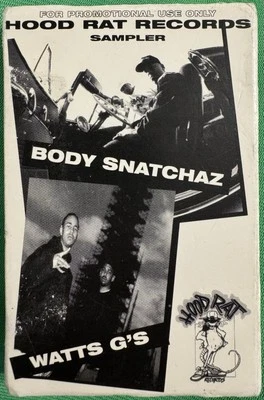 WATTS G’S / Watts Riders BODY SNATCHAZ / Anybody K PROMO CASSETTE SINGLE - Image 1 of 4