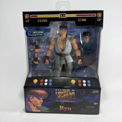 Jada Toys Ultra Street Fighter II Ryu Player 2 Gris Exclusivo Paulmartstore Foto 1 de 2
