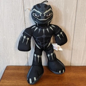 Black Panther Marvel Comics Black Plush Stuffed Toy EUC - Picture 1 of 6