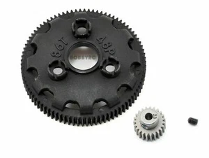 Traxxas Slash 2wd High Top Speed / HARD SURFACE 86T Spur Gear 23T Pinion - Picture 1 of 3
