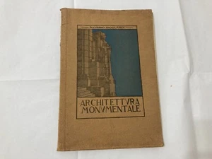 SAVERIO DIOGUARDI:ARCHITETTURA MONUMENTALE COPIA CON DEDICA E AUTOGRAFO 1930. - Imagen 1 de 24