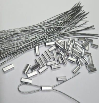 150 x Aluminium Tamper Proof Security Seals & Wire Electric Water Meter Fuse Box