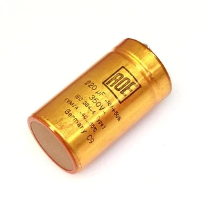 Condensador electrolítico ROEDERSTEIN LEYM01CF322002 terminal de tornillo 220UF 350V cantidad 2 - Imagen 1 de 2