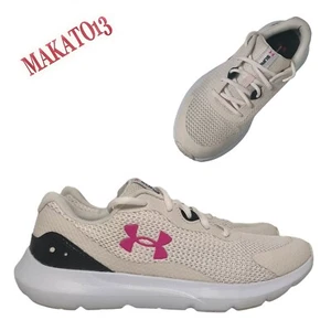 Under Armour Girl’s Size 6Y Grade School 3025013-601 UA GGS Surge Shoes Sneakers - Picture 1 of 12