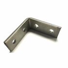 M10 4 Hole Angle Plate (1070) for Channels T304 Stainless As Unistrut / Oglaend