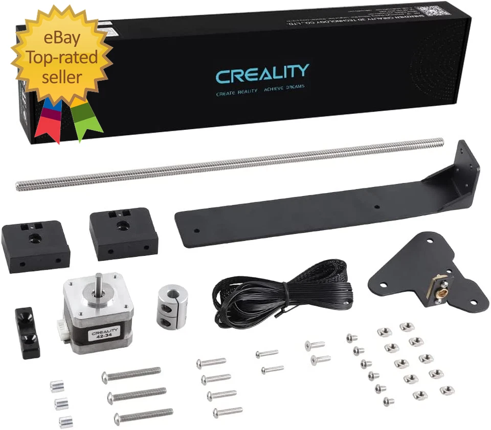 3D Official Printer Ender 3 Dual Z-Axis Upgrade Kit with Lead Screw Metal Power