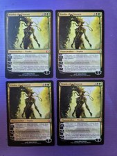 MTG Vraska the Unseen X4 Playset, mythic planeswalker, mint, return to ravnica
