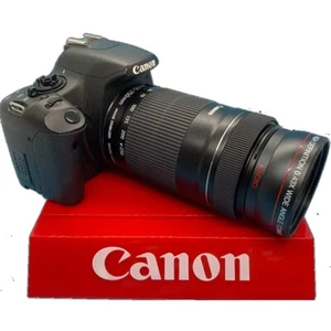 WIDE ANGLE + MACRO LENS FOR Canon EF 75-300mm f/4-5.6 III Lens EOS Rebel T5 T7 - Picture 1 of 11