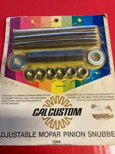 MOPAR 62-72 ADJUSTABLE MOPAR PINION SNUBBER CAL CUSTOM GRADE "8" STUDS - Picture 1 of 6