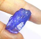22.20 Ct Gorgeous Kashmiri Blue Sapphire Certified Loose Gemstone Uncut Rough Ds