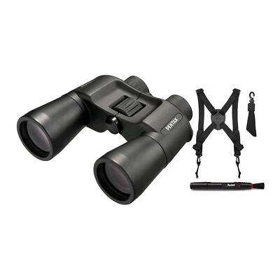 Pentax Jupiter 16x50 Binoculars with Harness and Lens Cleaning Pen Bundle - Image 1 of 4