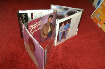 MICHAEL JACKSON "SINGLES PACK"  PICTURE SLEEVE SET OF 9 IN CASE COLORED VINYL - Image 1 of 4